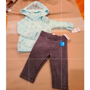 Carter's Princess Fleece Set